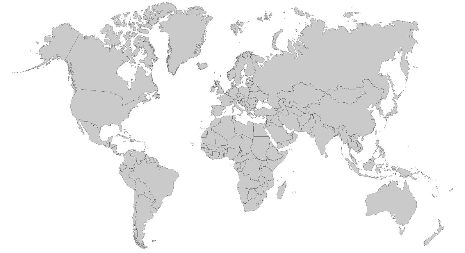 Global Map - Sourcing